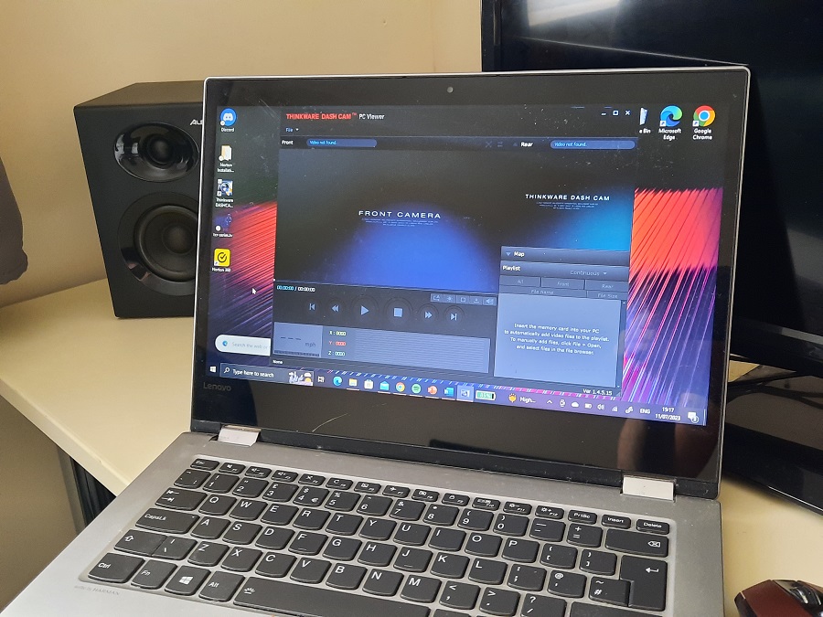 Thinkware dash cam PC Viewer