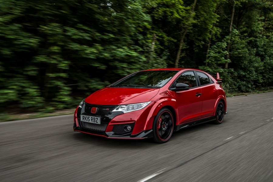 Honda Civic Type R FK2 side driving