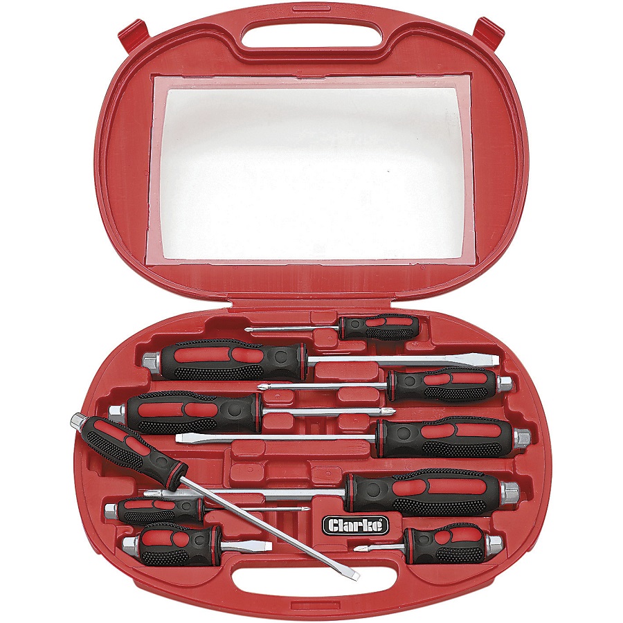 Clarke 10-piece Pro Screwdriver set