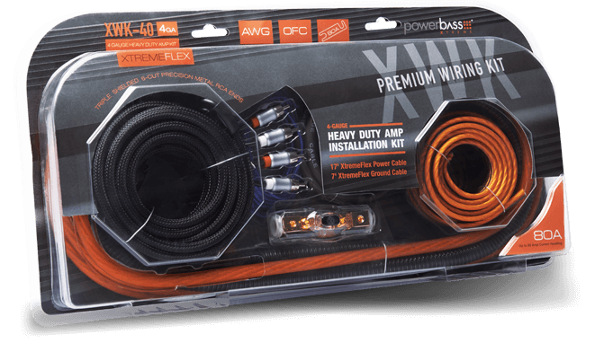 PowerBass XWK40 amp wiring kit