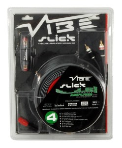 Vibe Slick 4GA amp wiring kit.