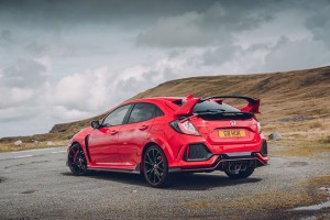 Honda Civic Type R FK8 rear shot