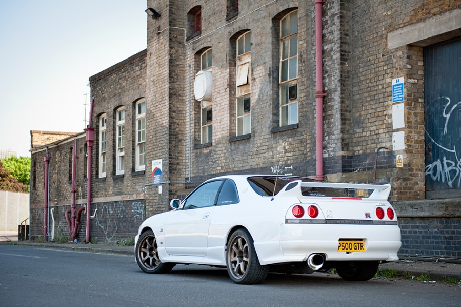 Nissan Skyline GT-R R33 rear shot