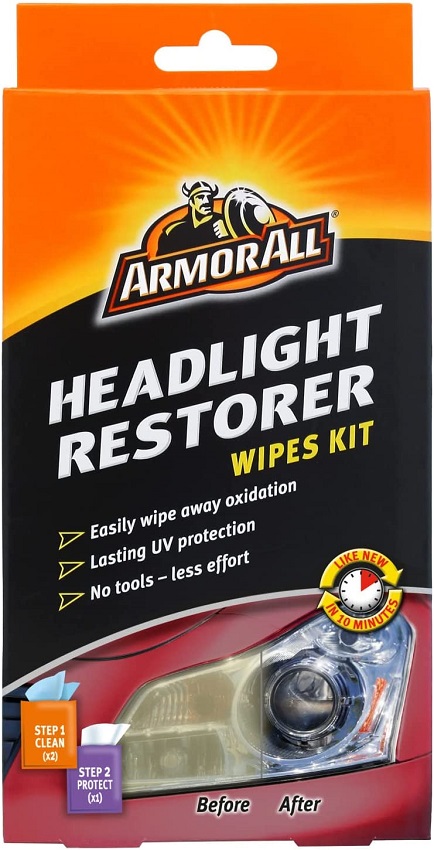Armor All headlight restoration wipes
