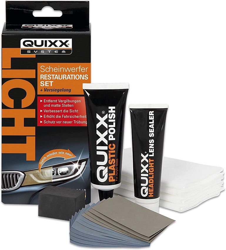 Quixx headlight restoration kit