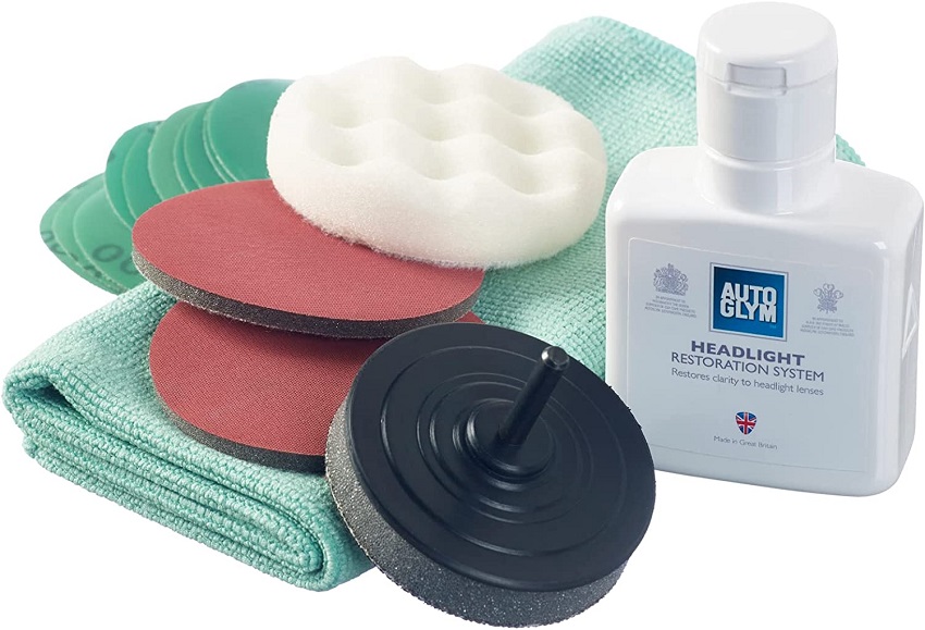 Autoglym headlight restoration kit