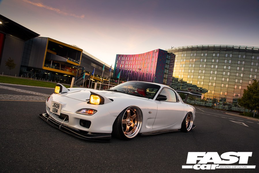 mazda rx-7 air ride SSR SP1 Wheels