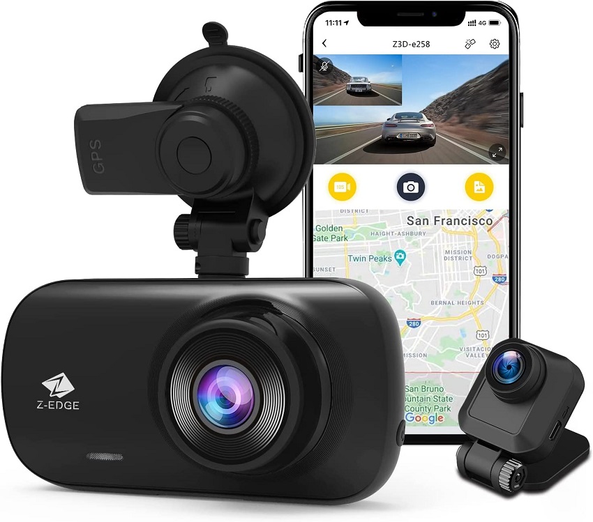 Z-Edge wireless dash cam