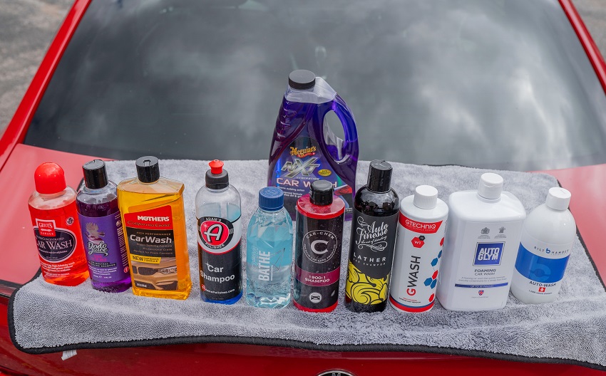 Best Car Shampoo group shot